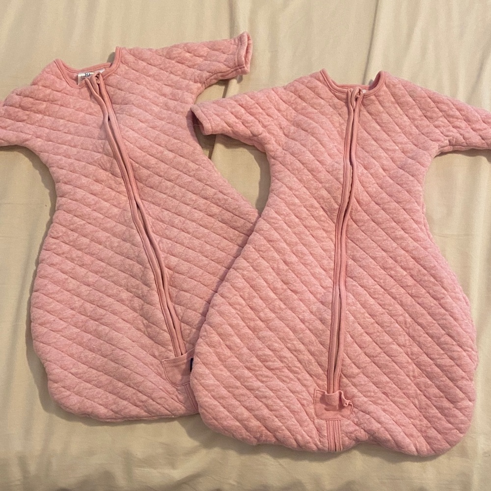 Pink Quilted Halo Sleep Sack